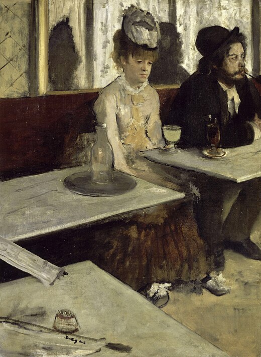 Dans un café — dite aussi L’Absinthe — est une célèbre peinture d'Edgar Degas composée entre 1875 et 1876 à Paris et conservée au musée d'Orsay.