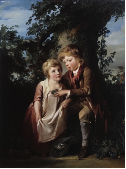 Les Dénicheurs Bird Edward Hoppner John Vers 1800 Peinture à l'huile Musée Cognacq-Jay, le goût du XVIIIe CC0 Paris Musées / Musée Cognacq-Jay, le goût du XVIIIe