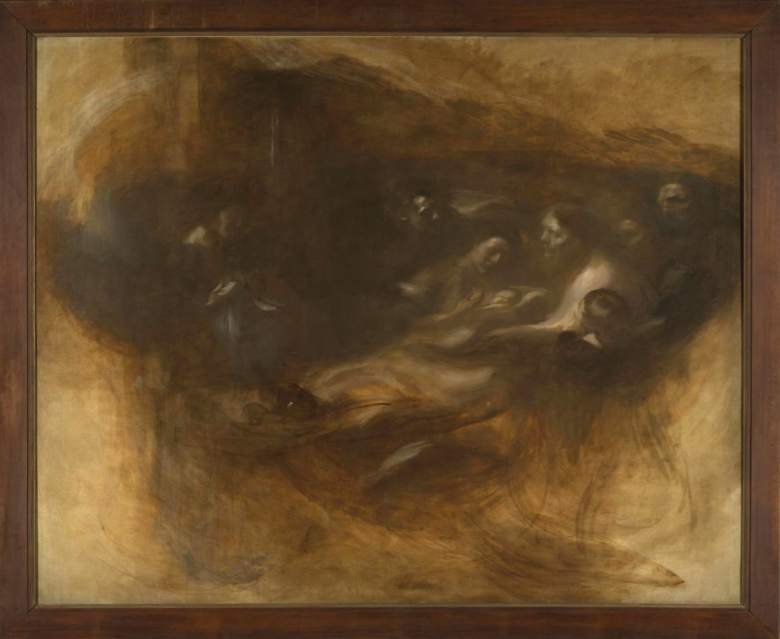 Les Âges De La Vie : La Nativité Carrière Eugène Entre 1903 et 1906 1er quart du 20e siècle Peinture à l'huile CC0 Paris Musées / Petit Palais, musée des Beaux-Arts de la Ville de Paris