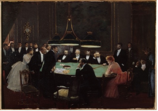 La Salle De Jeu Béraud Jean En 1889 Huile sur toile Musée Carnavalet, Histoire de Paris CC0 Paris Musées / Musée Carnavalet - Histoire de Paris