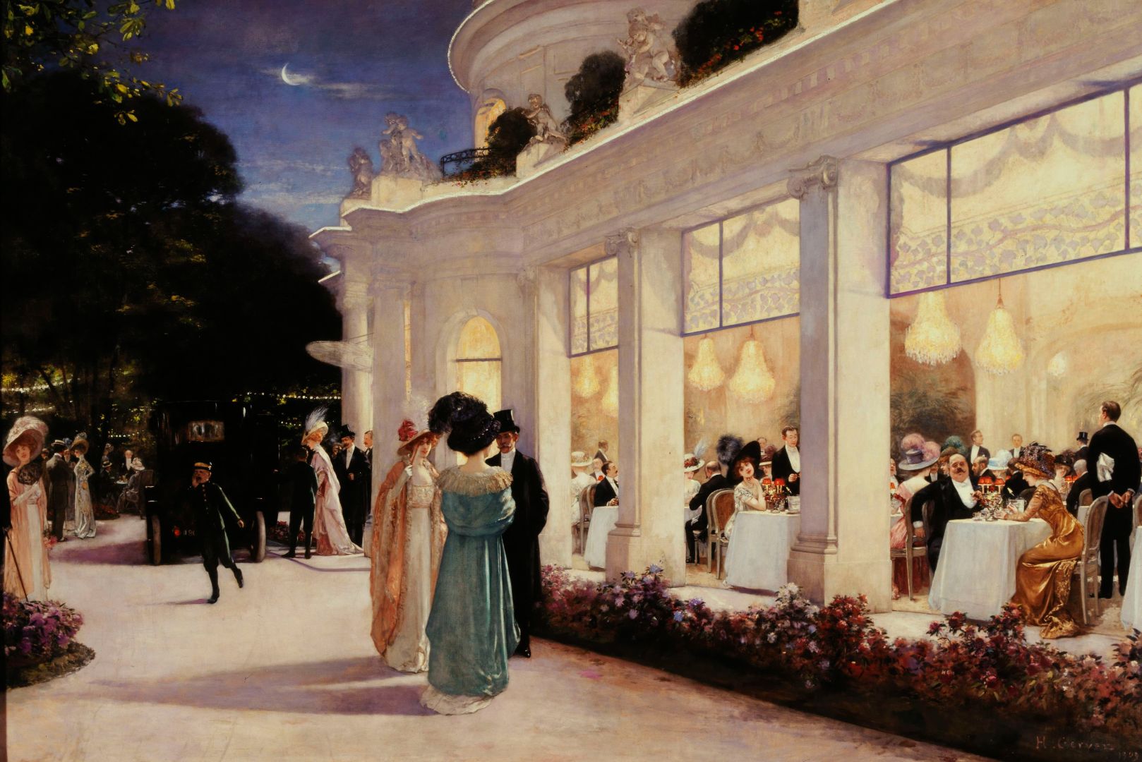 Une Soirée Au Pré Catelan Henri Alexandre Gervex 1909 Huile sur toile Musée Carnavalet CC0 Paris Musées / Musée Carnavalet - Histoire de Paris