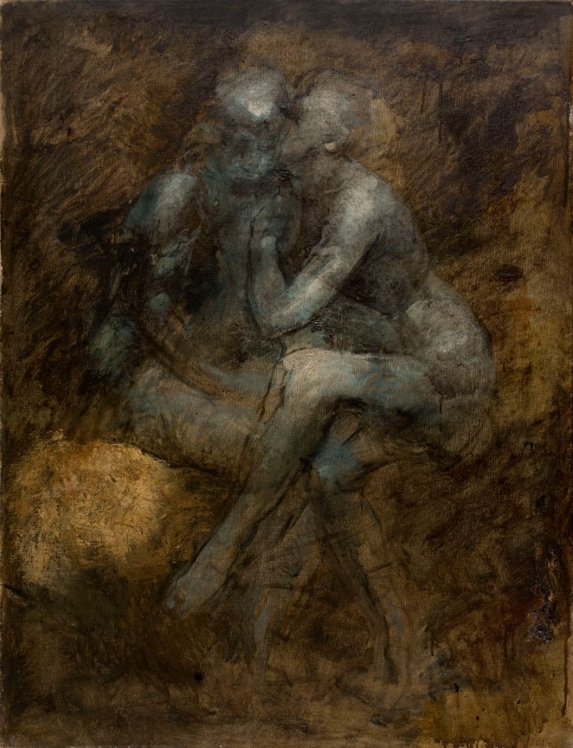 La Confidence Carpeaux Jean-Baptiste 1873 Peinture à l'huile Petit Palais, musée des Beaux-arts de la Ville de Paris CC0 Paris Musées / Petit Palais, musée des Beaux-Arts de la Ville de Paris