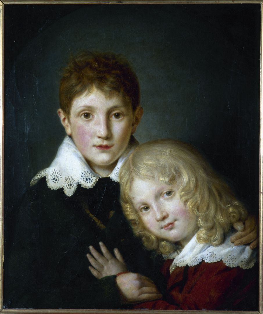 Paul Et Alfred De Musset Enfants Dufau Fortuné En 1813 Peinture à l’huile Musée Carnavalet, Histoire de Paris CC0 Paris Musées / Petit Palais, musée des Beaux-Arts de la Ville de Paris
