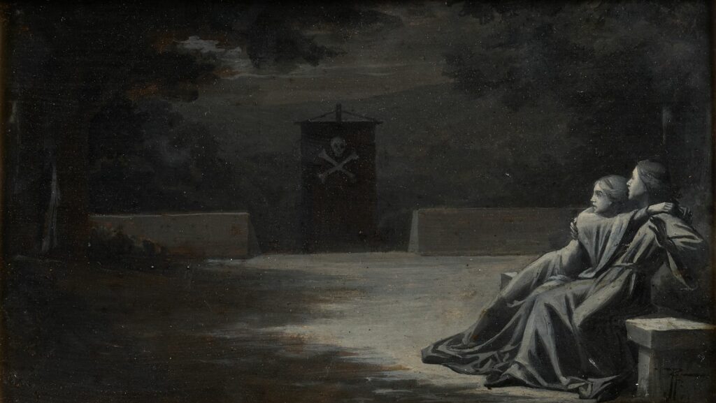 Dona Rose D'Orthez Et Don Sanche De Salinas Fritel, Pierre Vers 1891 1892 Peinture à l'huile Maison de Victor Hugo - Hauteville House CC0 Paris Musées / Maisons de Victor Hugo Paris-Guernesey