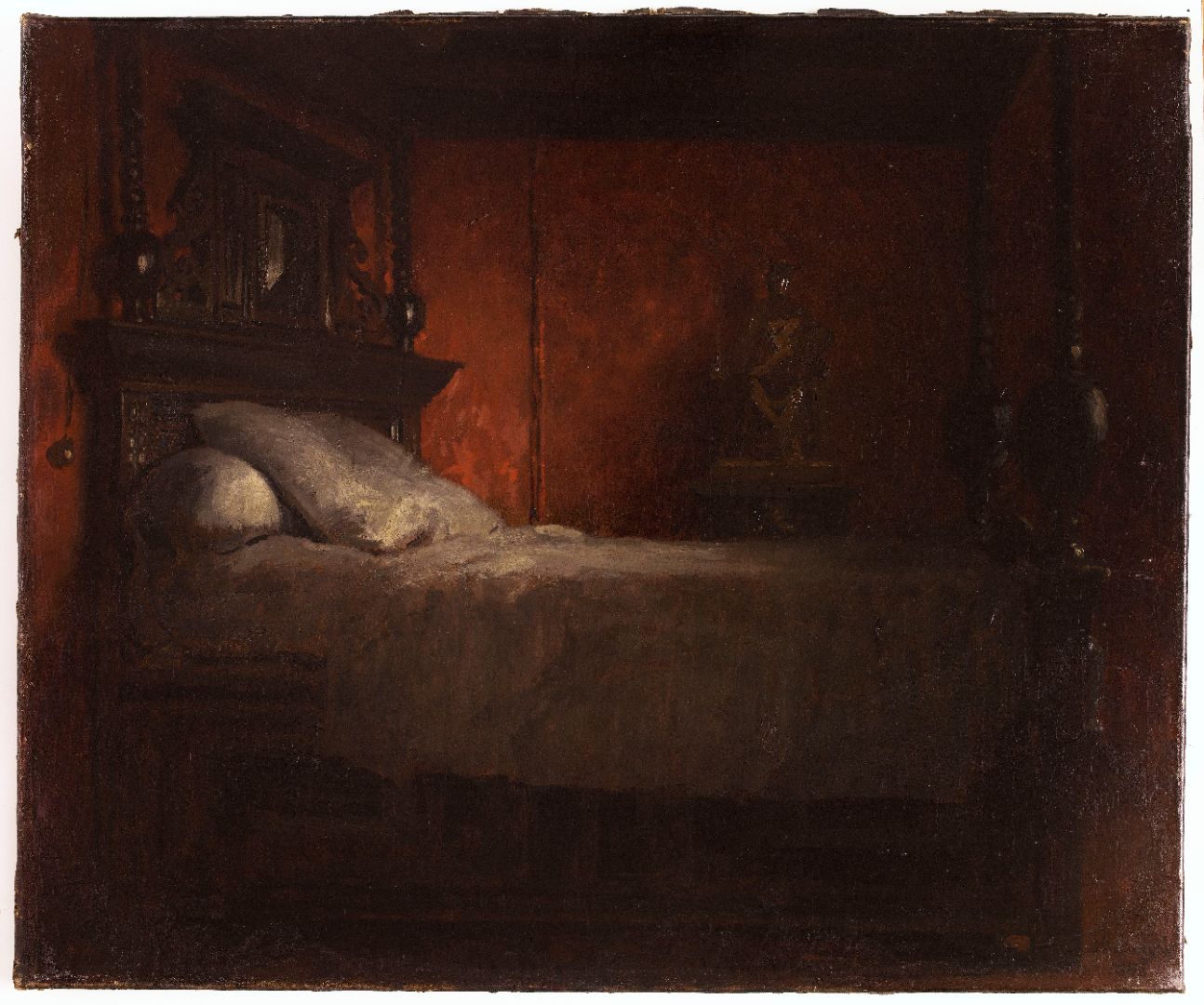 La Chambre De Victor Hugo Avenue D'Eylau Laugée, Désiré François En 1885 Peinture à l’huile Maison de Victor Hugo - Hauteville House CC0 Paris Musées / Maisons de Victor Hugo Paris-Guernesey