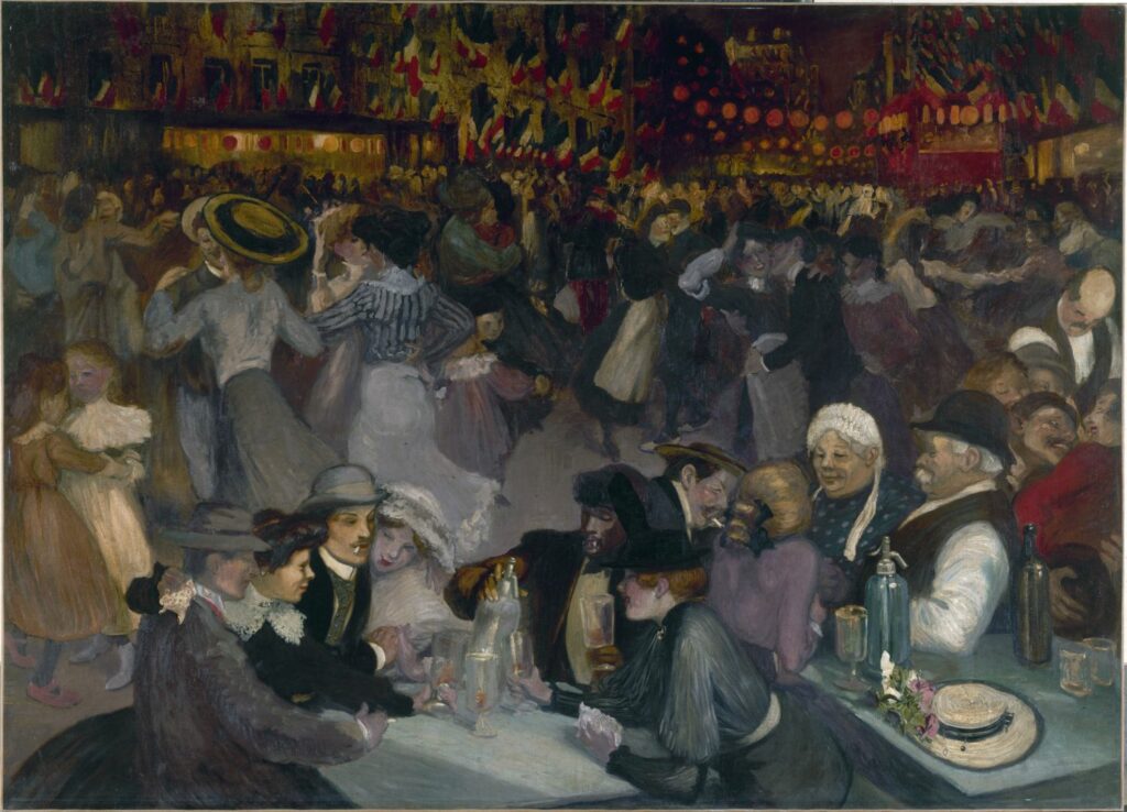 14 Juillet Steinlen, Théophile Alexandre En 1889 Peinture à l’huile Petit Palais, musée des Beaux-arts de la Ville de Paris CC0 Paris Musées / Petit Palais, musée des Beaux-Arts de la Ville de Paris