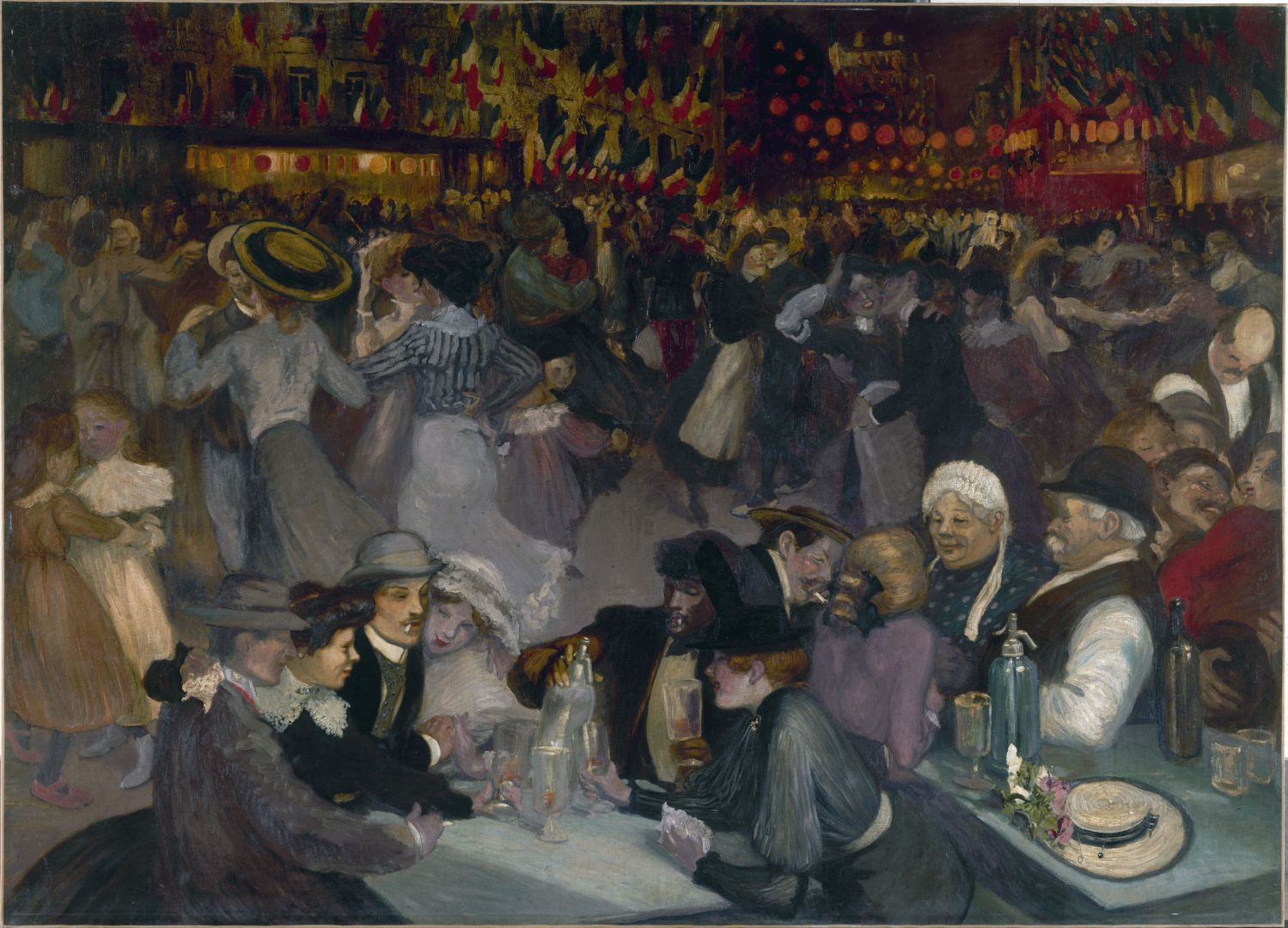 14 Juillet Steinlen, Théophile Alexandre En 1889 Peinture à l’huile Petit Palais, musée des Beaux-arts de la Ville de Paris CC0 Paris Musées / Petit Palais, musée des Beaux-Arts de la Ville de Paris