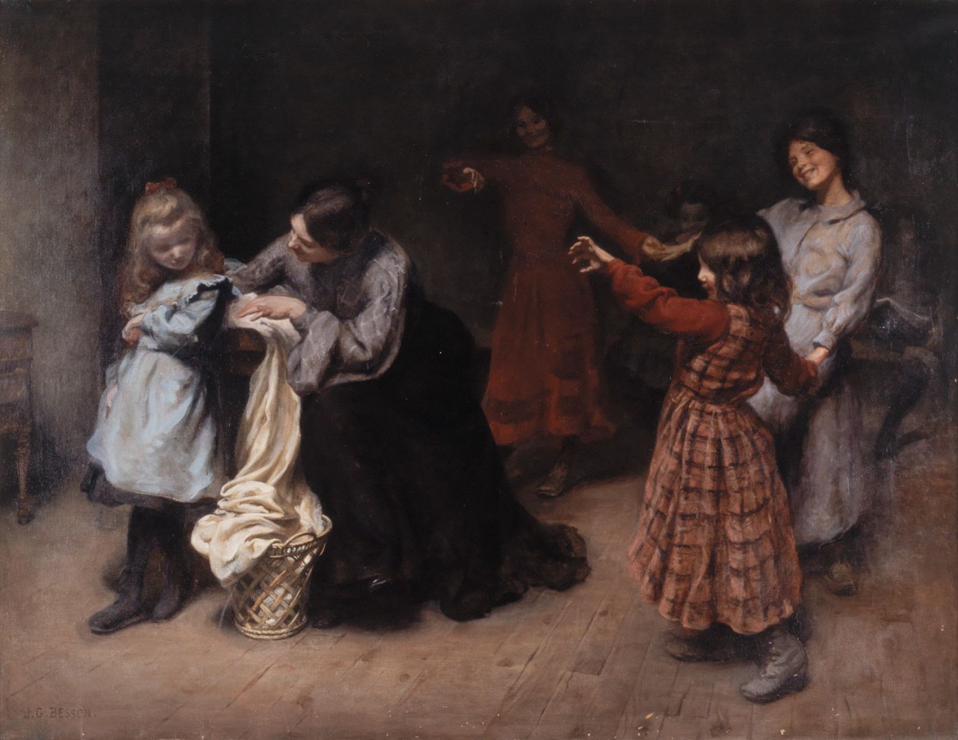 La Capucine Jules Gustave Besson ¢ dépôt du Centre national des arts plastiques, Musée de Lons-le-Saunier