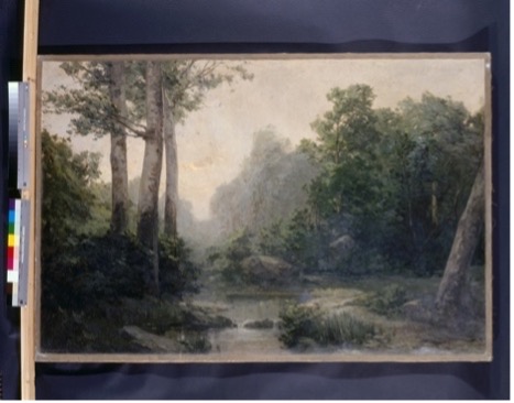Paysage Auguste Pointelin 1869, Inv. 1998.14. 1 (c) Musée de Lons-le-Saunier, Jean-Loup Mathieu