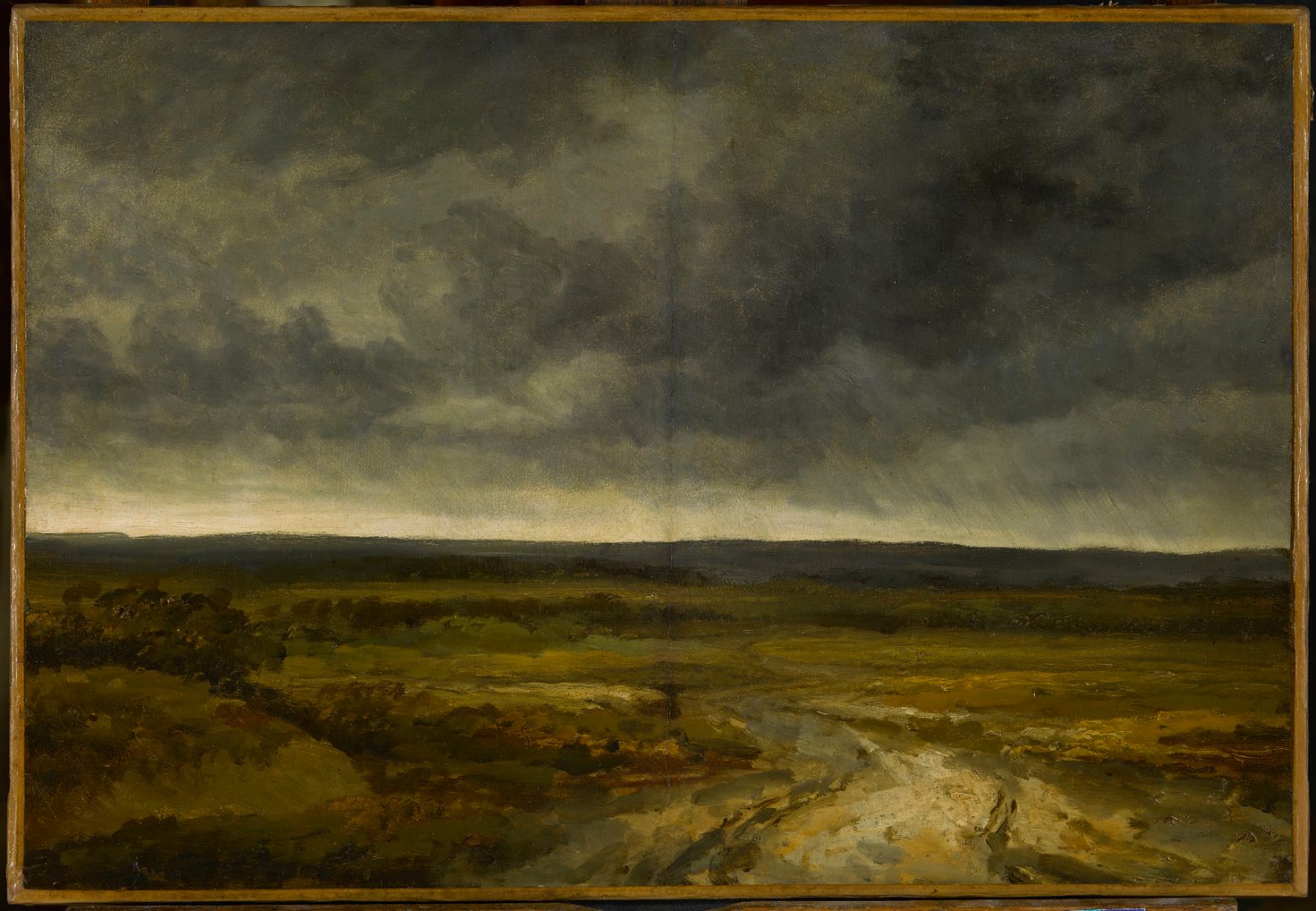 La Plaine Saint-Denis Michel Georges 1820 Peinture à l'huile, marouflé Musée des Beaux Arts et d’Archéologie de Besançon © Besançon, musée des beaux-arts et d’archéologie – Photographie P. Guenat