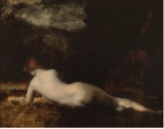 Nymphe Couchée Henner Jean-Jacques Vers 1887 Huile sur toile Petit Palais, musée des Beaux-arts de la Ville de Paris CC0 Paris Musées / Petit Palais, musée des Beaux-Arts de la Ville de Paris