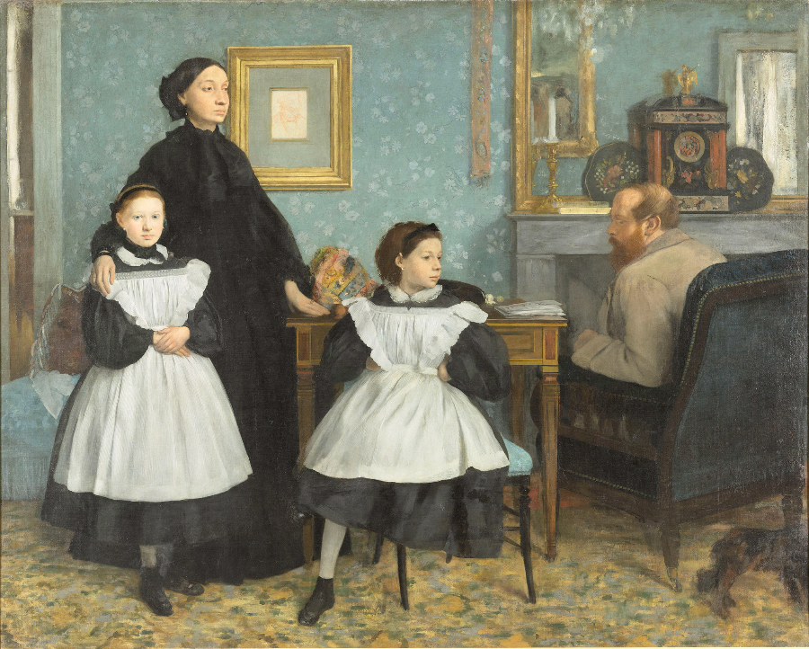 "La famille Bellelli" Edgar Degas