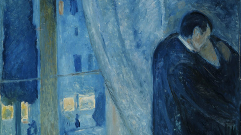 Munch, le baiser près de la fenêtre